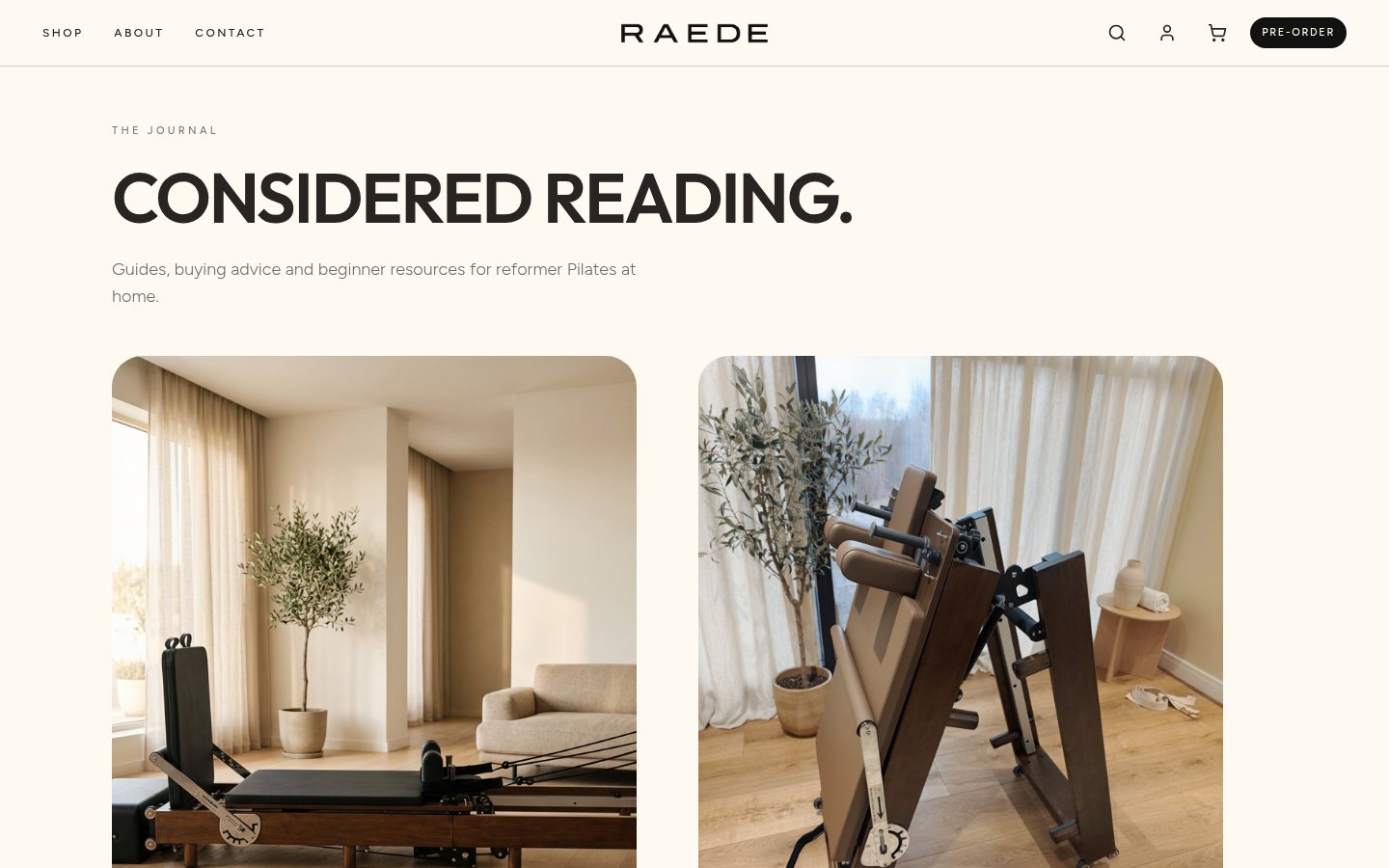 Raede journal
